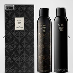 Oribe ultimate styling duo Tres Set 10.3oz and Superfine Hair Spray 9oz